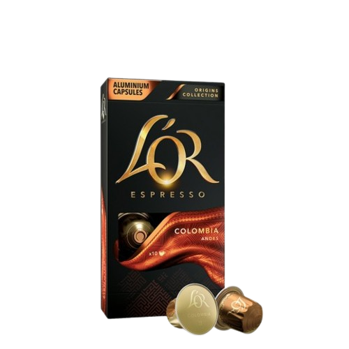 لور إسبريسو   الأنديز في كولومبيا  10كبسولات  52غ
